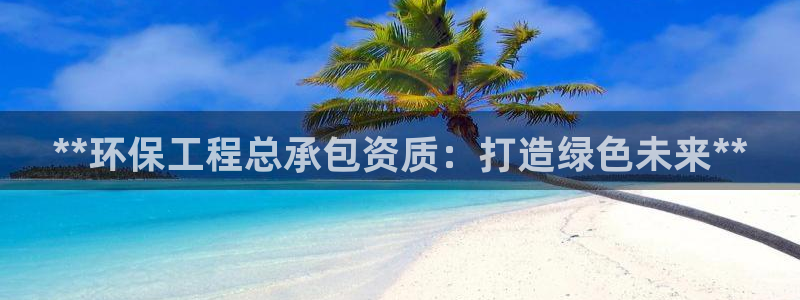 彩名堂官方软件下载：**环保工程总承