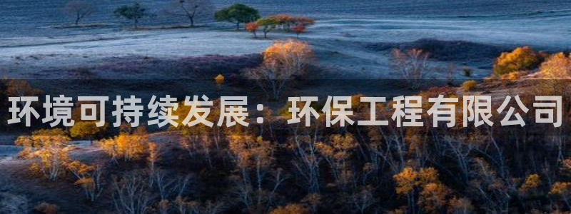 彩名堂官网在线计划：环境可持续发展：