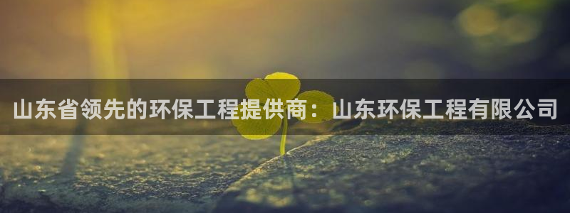 彩名堂客户端官网：山东省领先的环保工