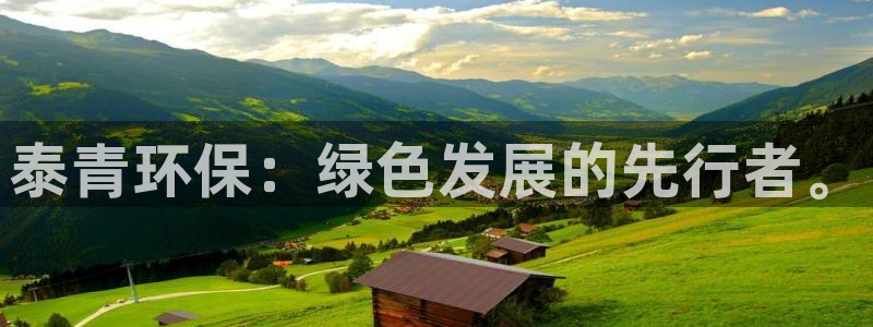 彩名堂客户端加拿大：泰青环保：绿色发