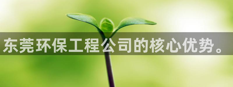 彩名堂上推荐的几个平台怎样：东莞环保