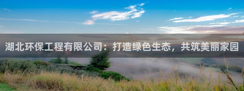 彩名堂4.3：湖北环保工程有限公司：打造绿色生态，共筑美丽家